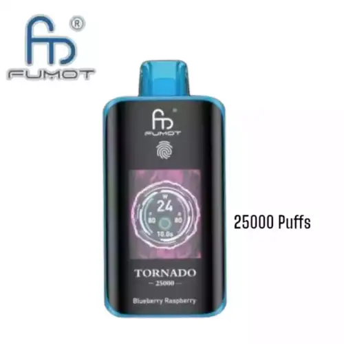 Fumot Tornado 25000 Puffs HD-TFT-Display Einweg-Vape