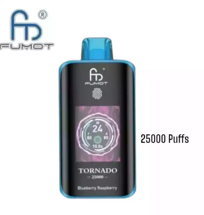 Fumot Tornado 25000 Puffs HD-TFT-Display Einweg-Vape
