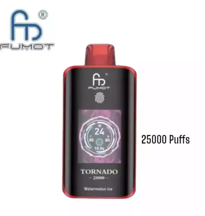 Fumot Tornado 25000 Puffs HD-TFT-Display Einweg-Vape