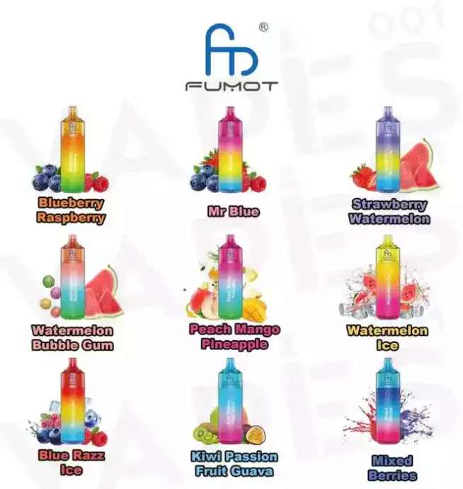 RandM Fumot 9000 Puffs Einweg Vape Smart Einweg Meets Intense Flavor