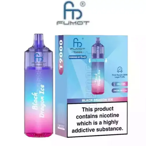 RandM Fumot 9000 Puffs, Mr Blue Geschmack