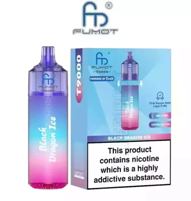 RandM Fumot 9000 Puffs, Mr Blue Geschmack