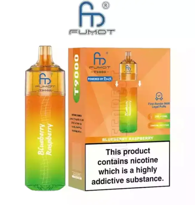 RandM Fumot 9000 Puffs - Plus de puissance, plus de goût 