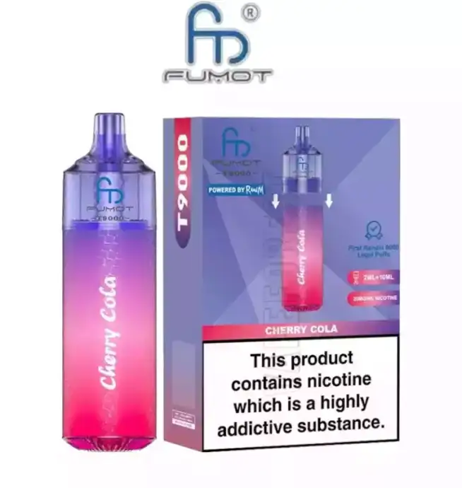 RandM Fumot 9000 Puffs - Plus de puissance, plus de goût 