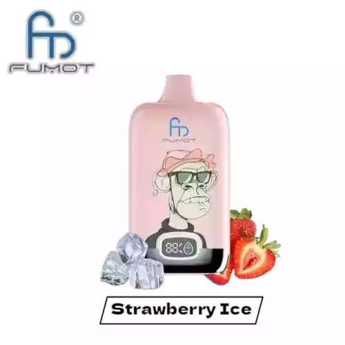 RandM Fumot Digital Box 12000 Puffs – Strawberry Einweg Vape