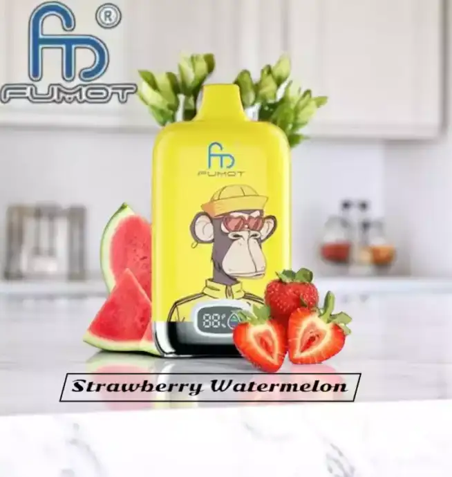 RandM Fumot Digital Box 12000 Züge Einweg-Vape Wassermelonen-Geschmack