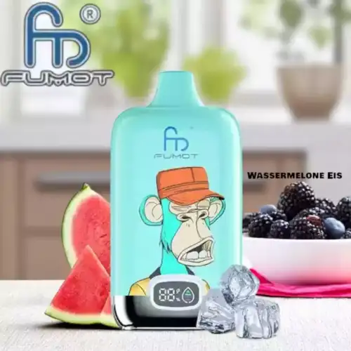 RandM Fumot Digital Box 12000 Züge Wassermelone Eis Einweg-Vape
