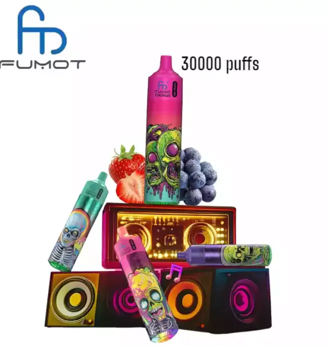 RandM Fumot Tornado 30000 bouffées Coil en maille rechargeable jetable Vapo