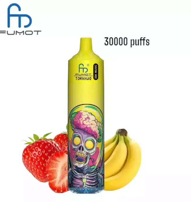 RandM Fumot Tornado 30000 bouffées Coil en maille rechargeable jetable Vapo