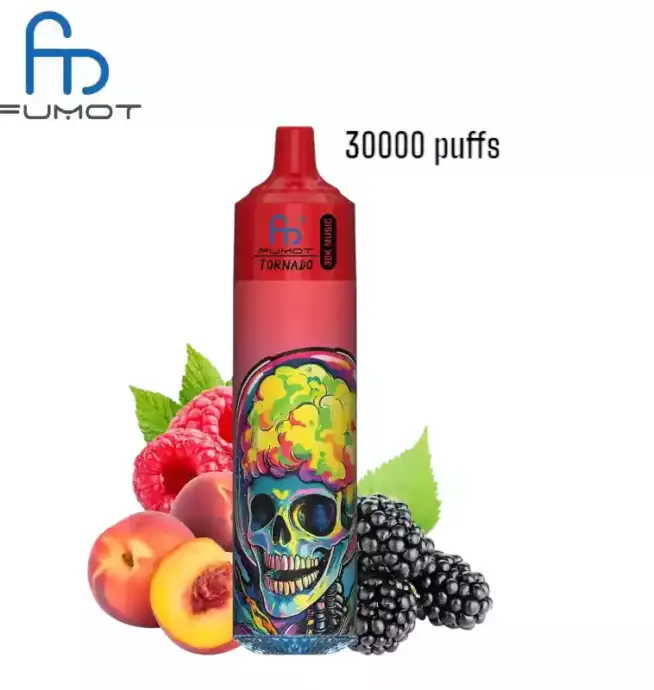 RandM Fumot Tornado 30000 bouffées Coil en maille rechargeable jetable Vapo