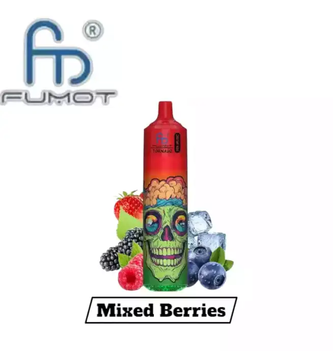 RandM Fumot Tornado 30K Music Puffs Einweg-Vape Mixed Berries Geschmack