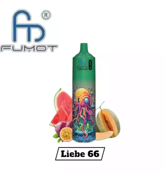 RandM Fumot Tornado 30K Music Puffs Disposable Vape - Love 66 Flavor
