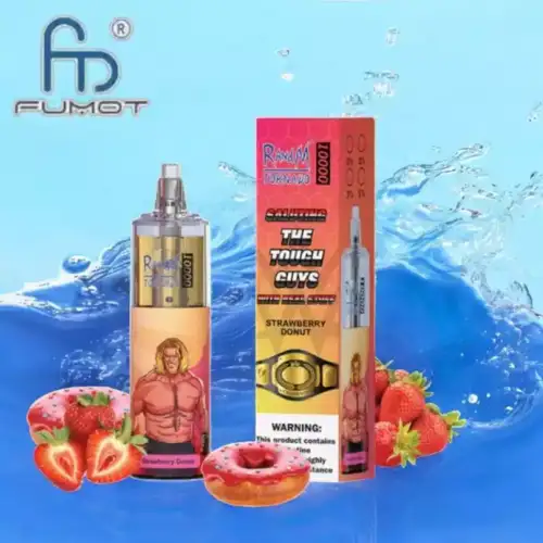 RandM Tornado 10000 Puffs Strawberry Donut Disposable Vape