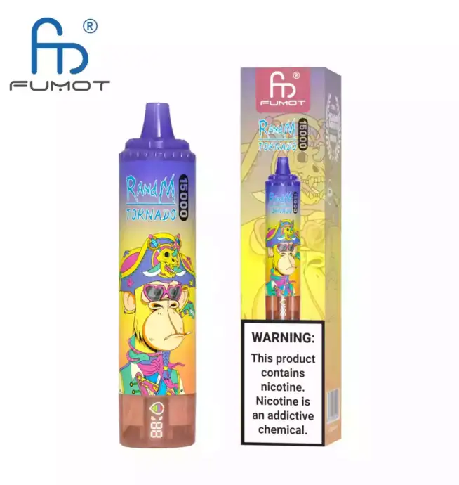 RandM Tornado 15000 Puffs Deine Dampfzukunft in RGB