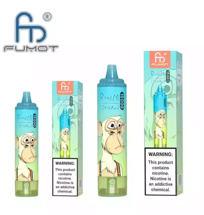 RandM-Tornado-15000-Puffs Einweg Vape, 25ml E-Liquid, Mesh Coil, RGB Design