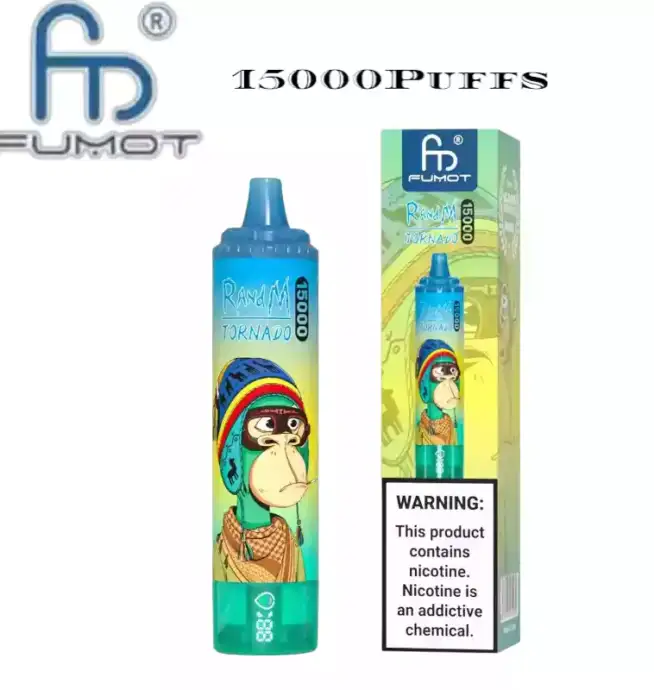 RandM-Tornado-15000-Puffs, wegwerpvape, 25ml vloeistof, gaasbobine, RGB-vape