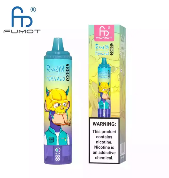 RandM Tornado 15000 Puffs – Power trifft Vielfalt in einem stylischen Vape