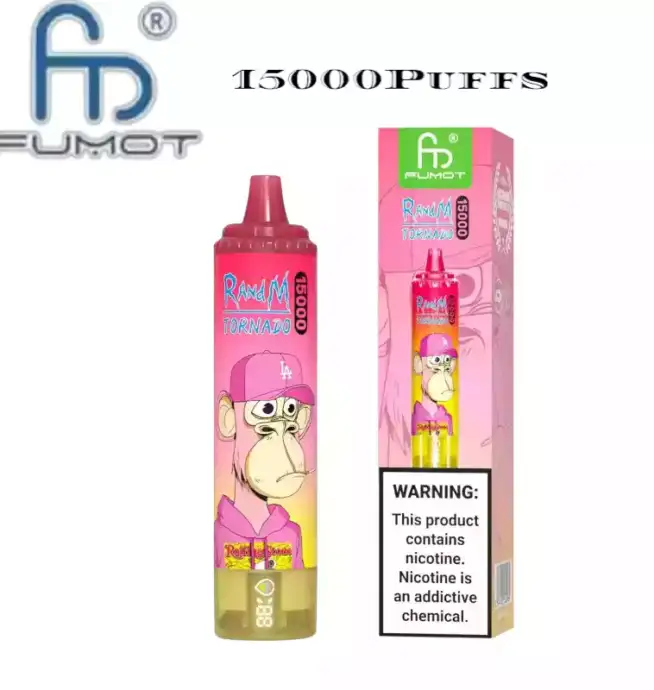 RandM Tornado 15000 Puffs – Power trifft Vielfalt in einem stylischen Vape