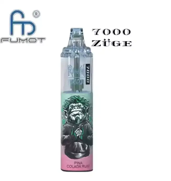 RandM Tornado 7000 Züge RGB-Design, wiederaufladbarer Einweg Vape