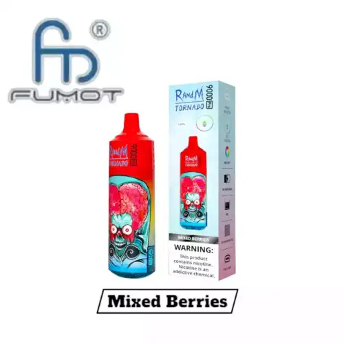 RandM Tornado 9000 Pro Puffs Einweg Vape, Mixed Berries Geschmack