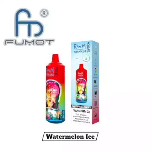 RandM Tornado 9000 Pro Puffs Disposable Vape Watermelon Ice