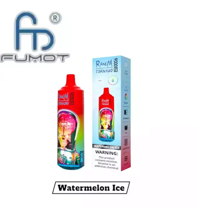 RandM Tornado 9000 Pro Puffs Vaporisateur jetable Pastèque Ice
