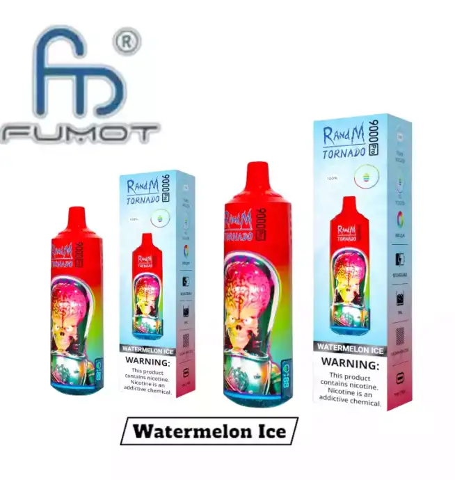 RandM Tornado 9000 Pro Puffs Vaporisateur jetable Pastèque Ice