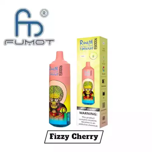 RandM Tornado 9000 Pro Puffs Einweg Vape – Fizzy Cherry Geschmack