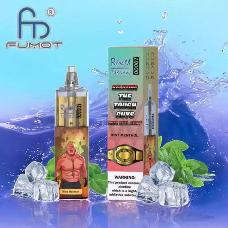 RandM Tornado 10000 boccate - Vape di potenza al mentolo e menta fredda