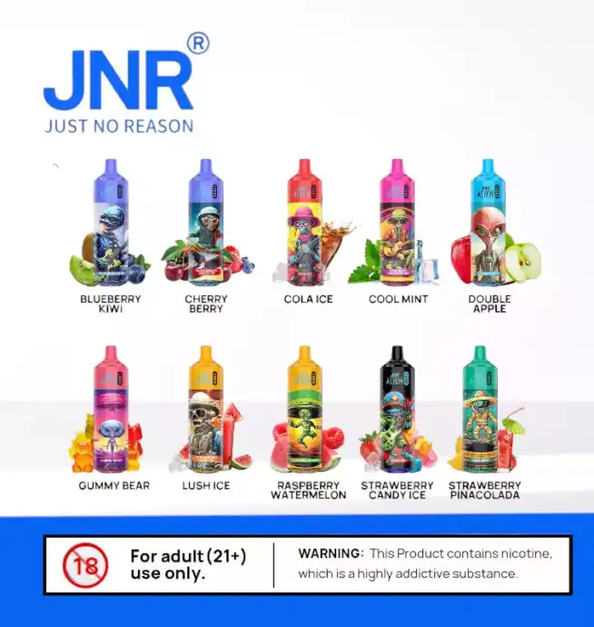 JNR Alien 10000 Puffs Mit Mesh Coil &