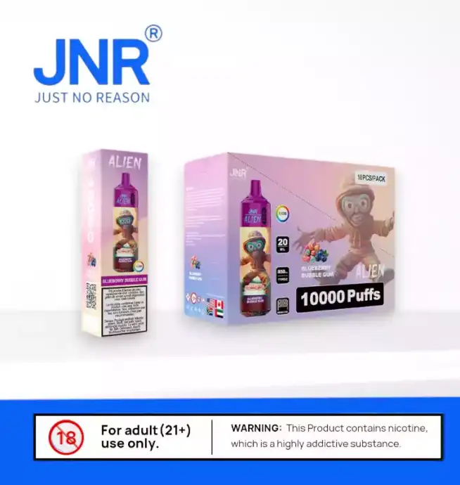 JNR Alien 10000 Puffs Mit Mesh Coil &
