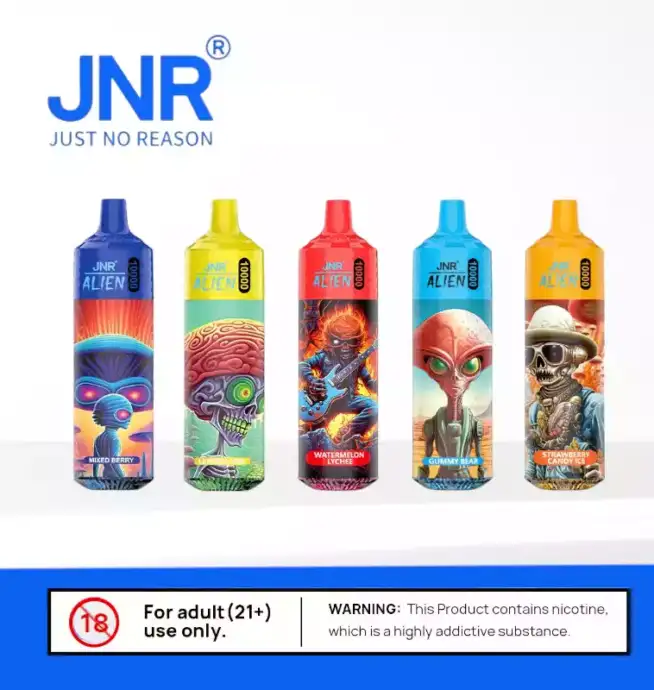 JNR Alien 10000 Puffs Mit Mesh Coil &