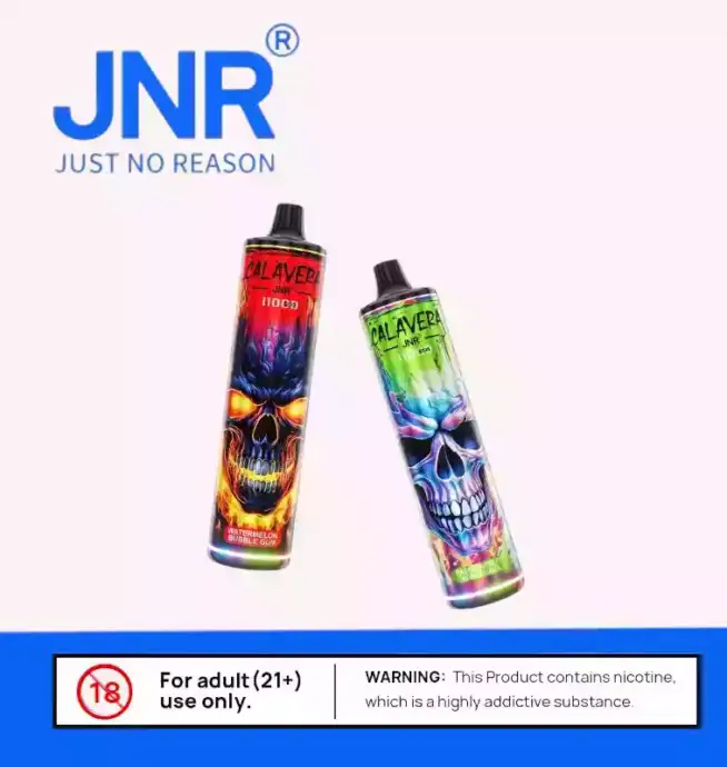 JNR CALAVERA 11000 PUFF con RGB y flujo de aire