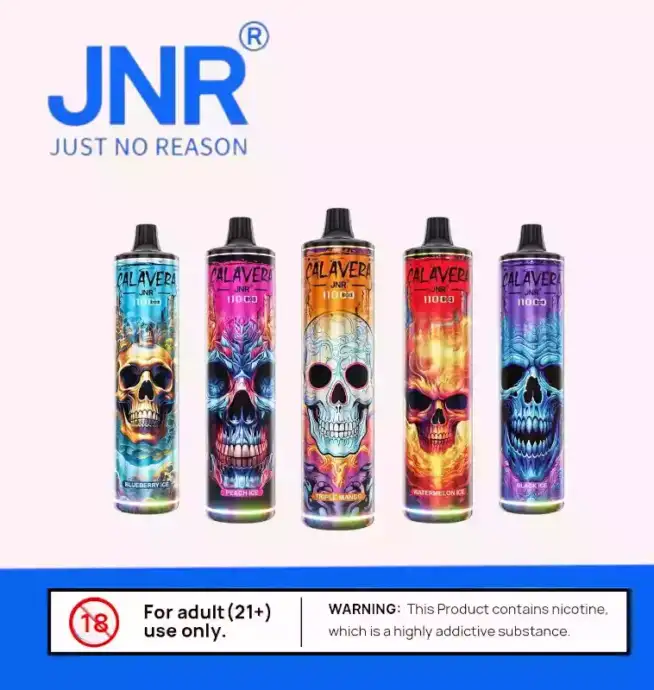 JNR CALAVERA 11000 PUFF con RGB y flujo de aire