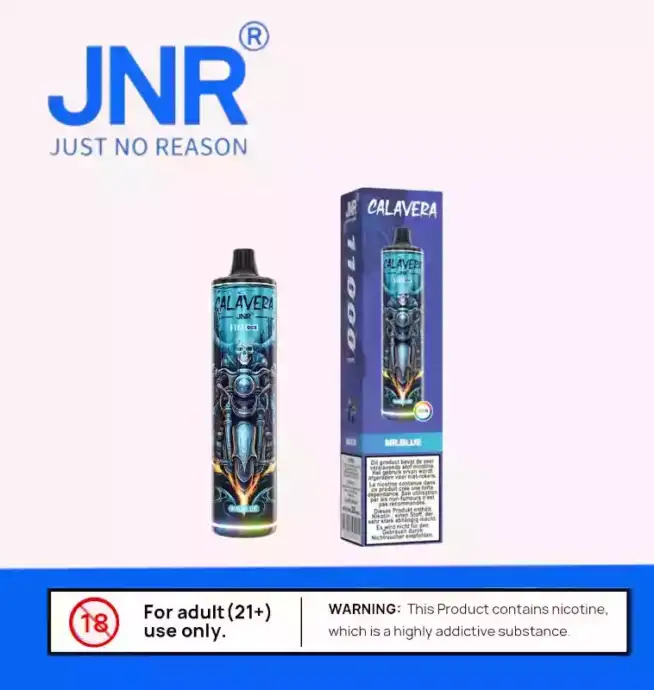 JNR CALAVERA 11000 PUFF con RGB y flujo de aire