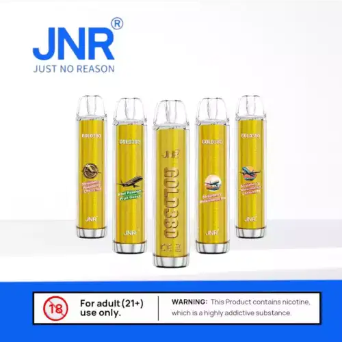 JNR GOLD380 6000 PUFF & 13ml Premium-Dampf