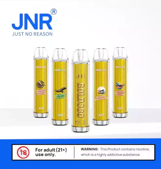 JNR GOLD380 6000 PUFF & 13ml Premium-Dampf