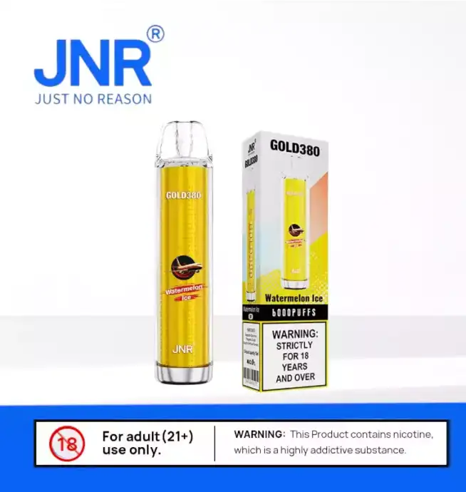 JNR GOLD380 6000 PUFF & 13ml Premium-Dampf
