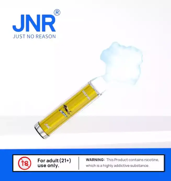 JNR GOLD380 6000 PUFF & 13ml Premium-Dampf