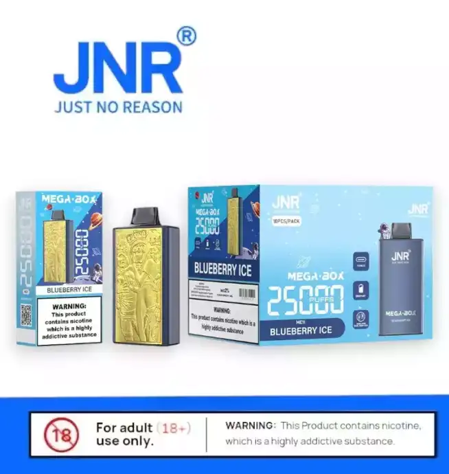 JNR Mega Box 25000 Puffs Wegwerp Vape