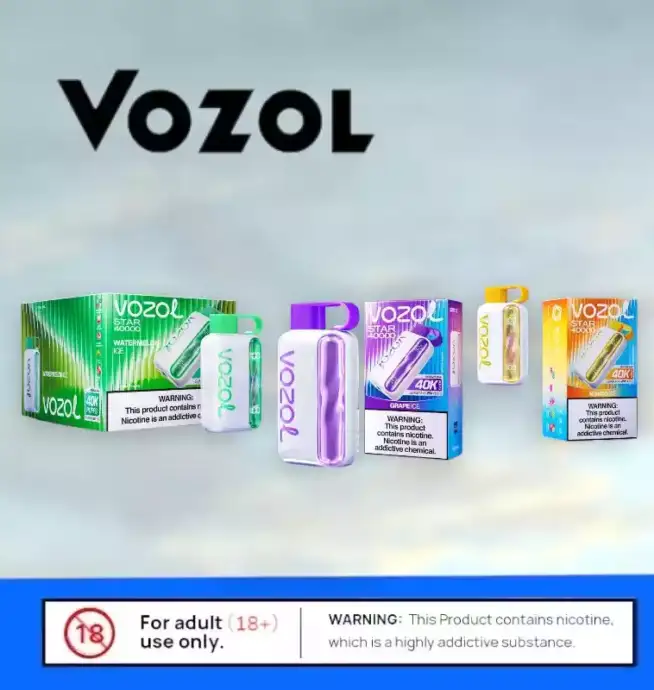VOZOL Star 40K - Vape con sonido automático