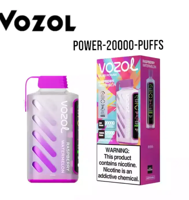 Vozol Gear Power 20000 Duradero, versátil y con 13 sabores