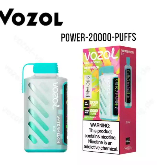 Vozol Gear Power 20000 Duradero, versátil y con 13 sabores
