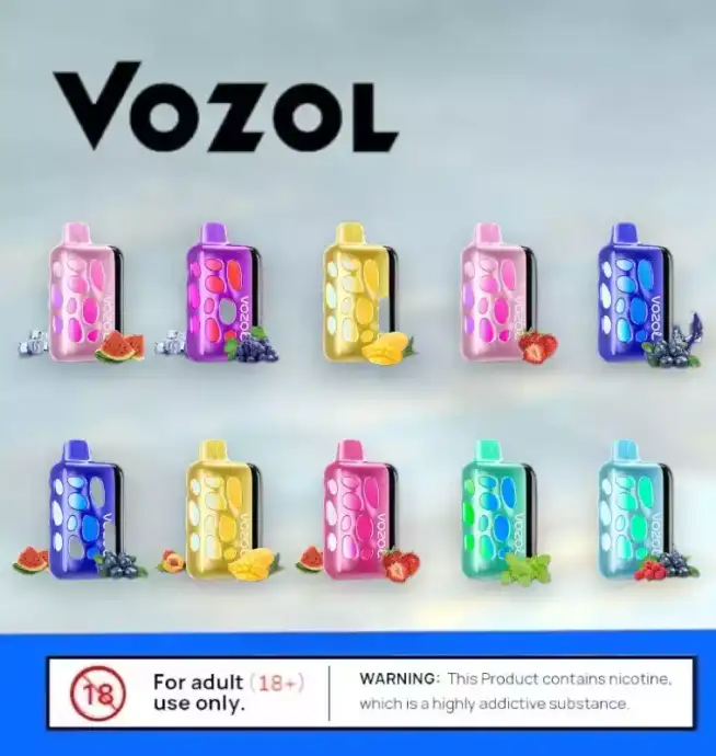 Vozol RAVE 40K - 50,000 puffs & versatile taste