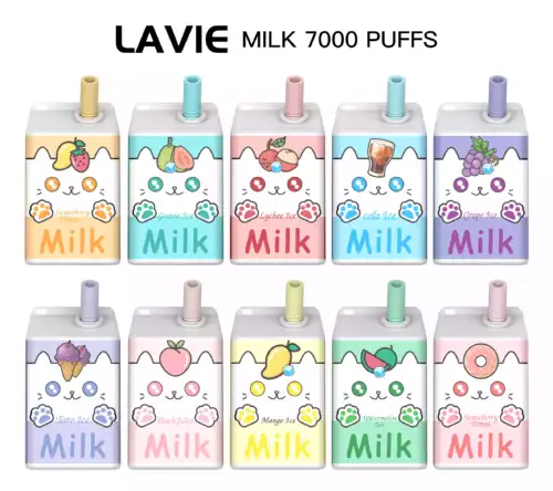 Lavie Milk 7000 Puffs – Einweg E-Zigarette