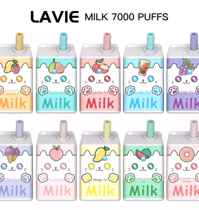 Lavie Milk 7000 Puffs – Einweg E-Zigarette