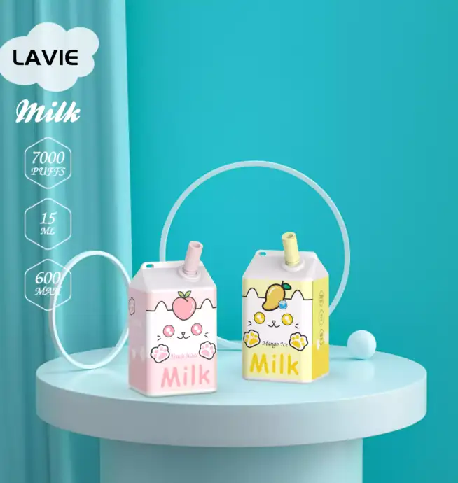 Lavie Milk 7000 Puffs – Einweg E-Zigarette - Imagen 2