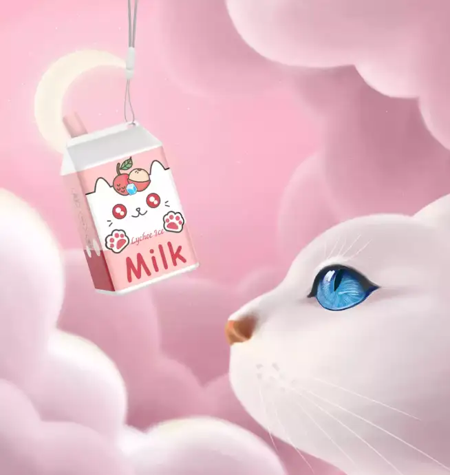 Lavie Milk 7000 Puffs – Einweg E-Zigarette