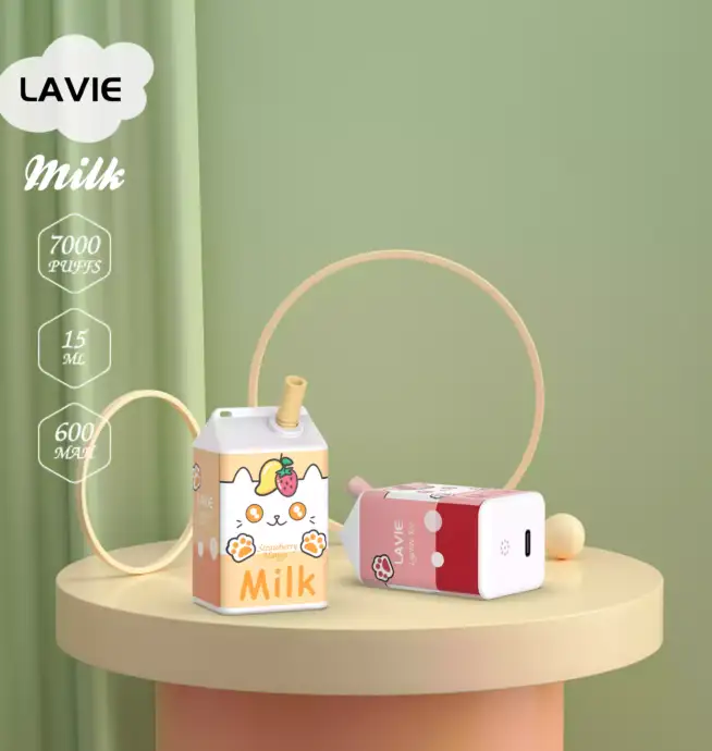 Lavie Milk 7000 Puffs – Einweg E-Zigarette