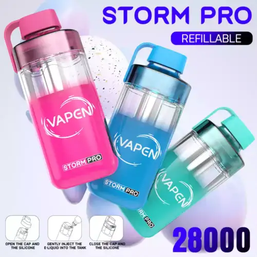 VAPEN STROM PRO 28000 – Nachfüllbare Vape